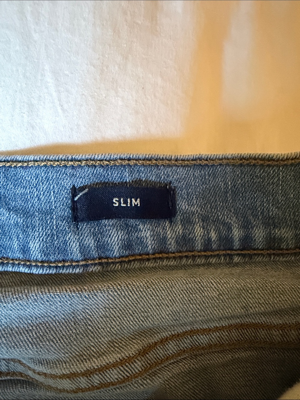 J. Crew Mercantile Flex Slim Jeans in Light Blue Denim - Picture 3 of 5